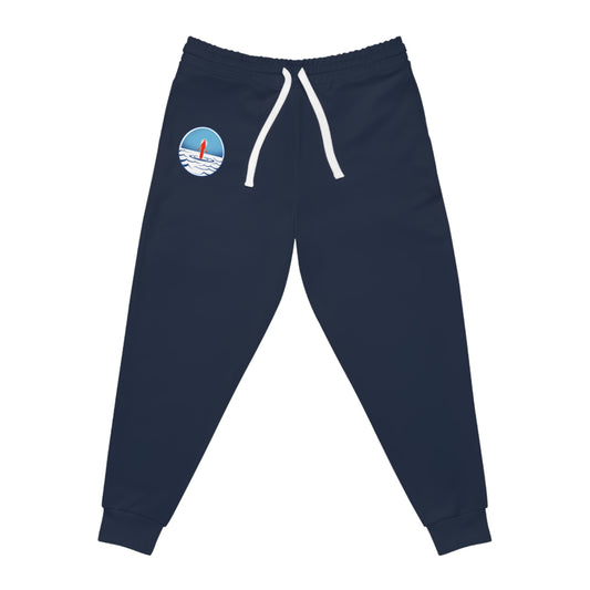 'Eyes on GOD' Athletic Joggers (Oxford Blue)