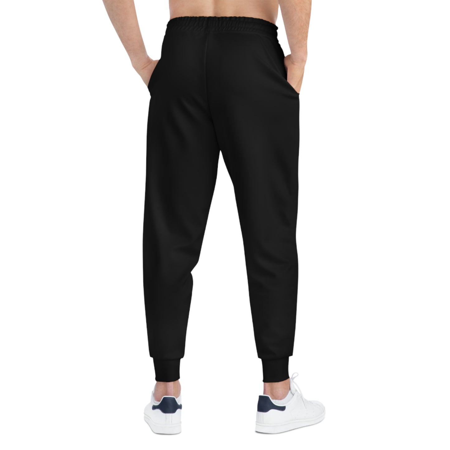 'Eyes on GOD' Athletic Joggers (Black)