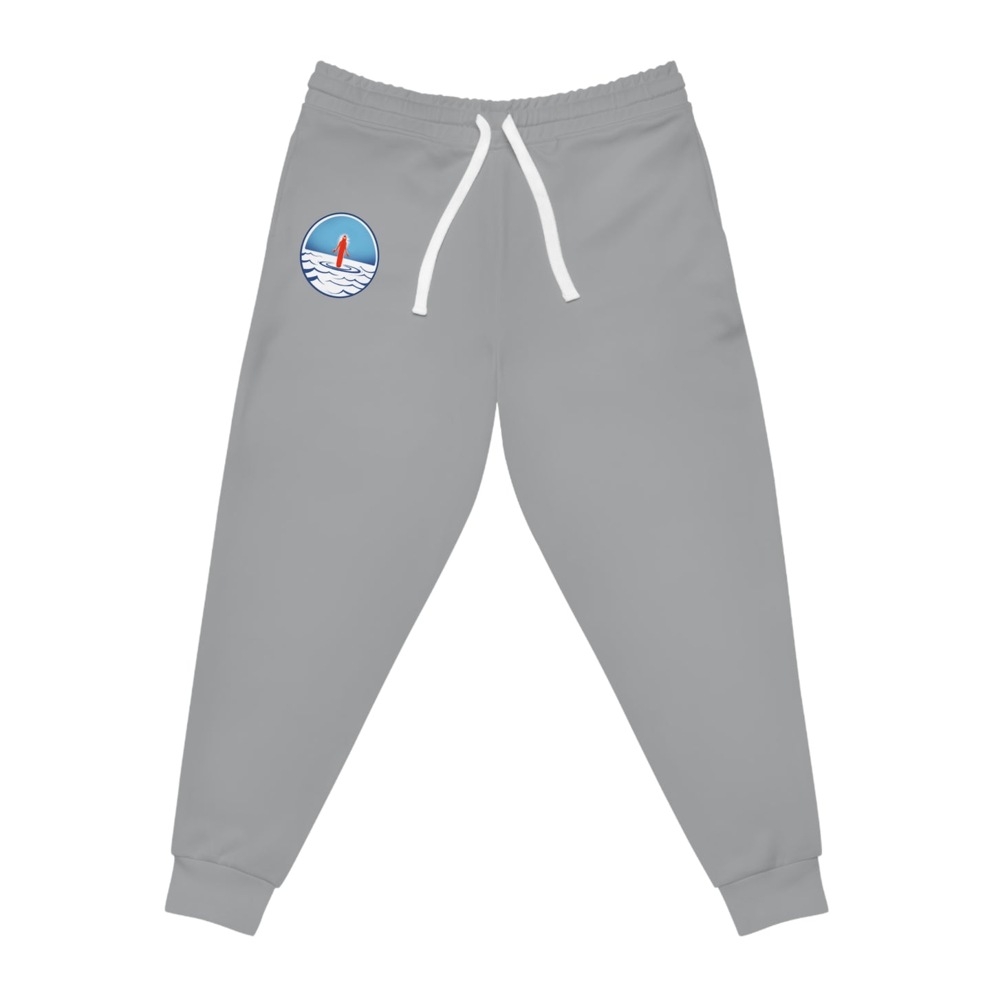 'Eyes on GOD' Athletic Joggers (Grey)