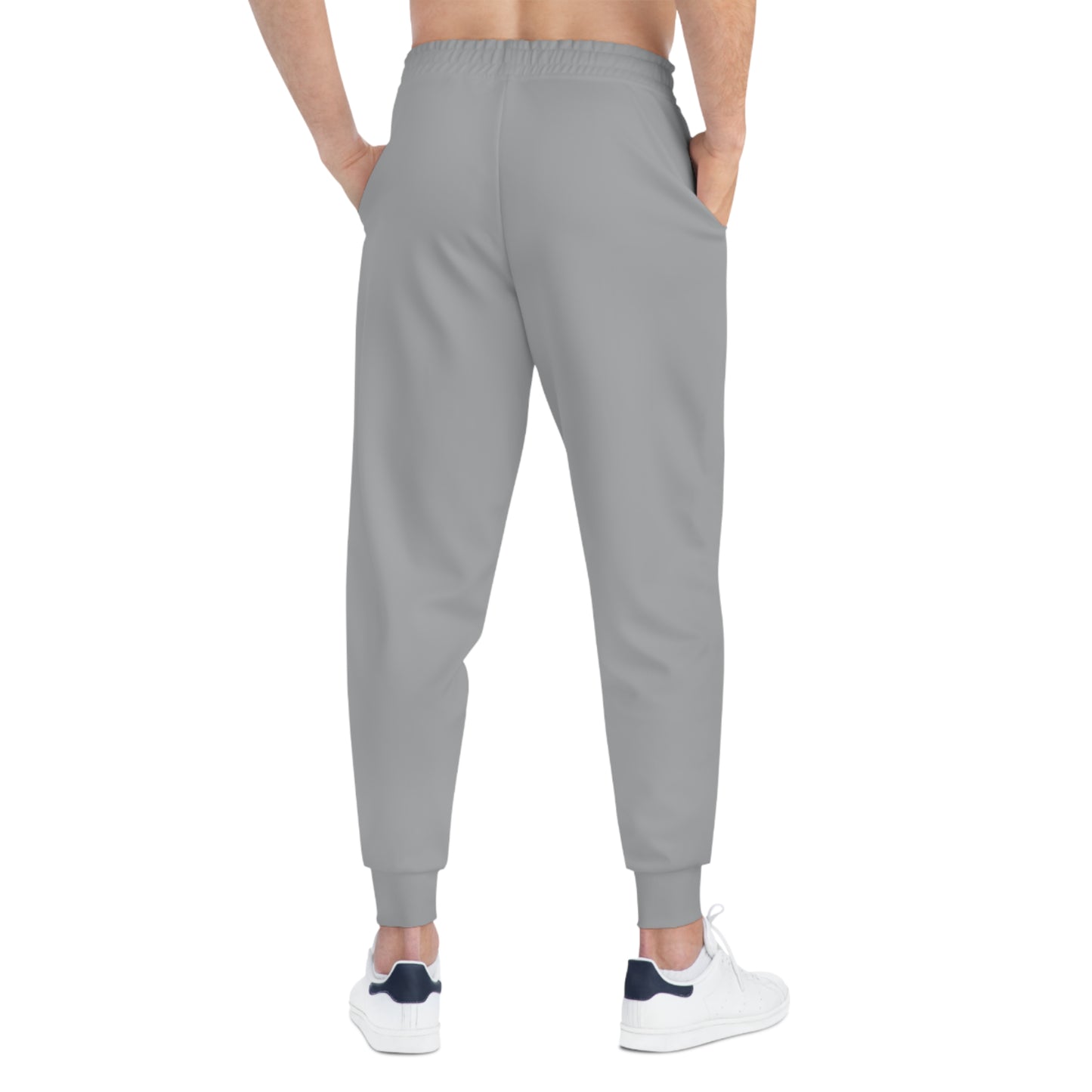 'Eyes on GOD' Athletic Joggers (Grey)