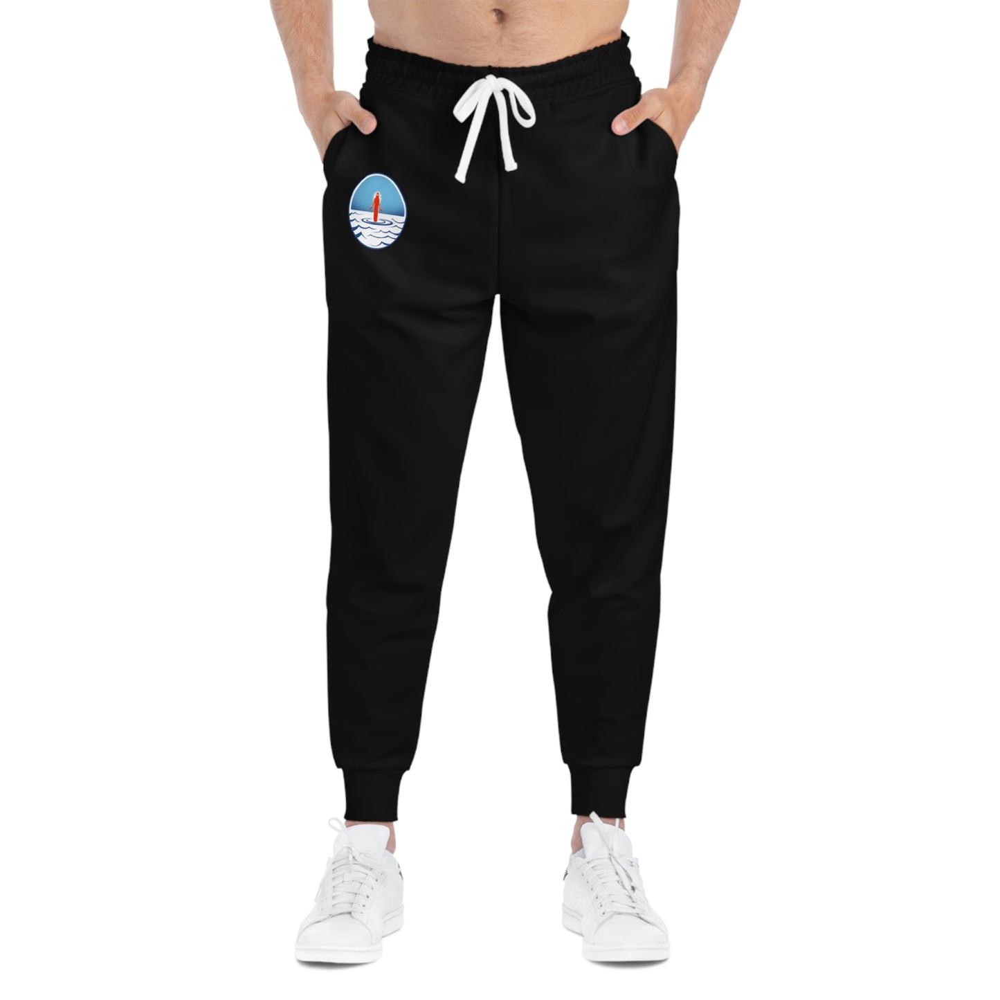 'Eyes on GOD' Athletic Joggers (Black)