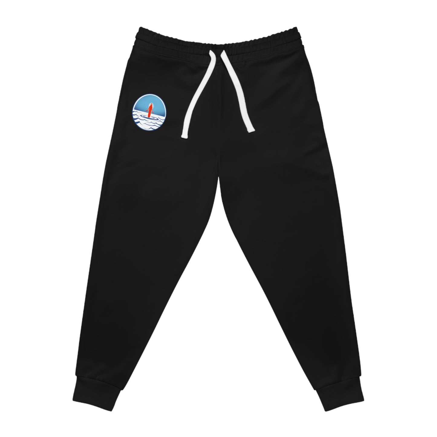 'Eyes on GOD' Athletic Joggers (Black)